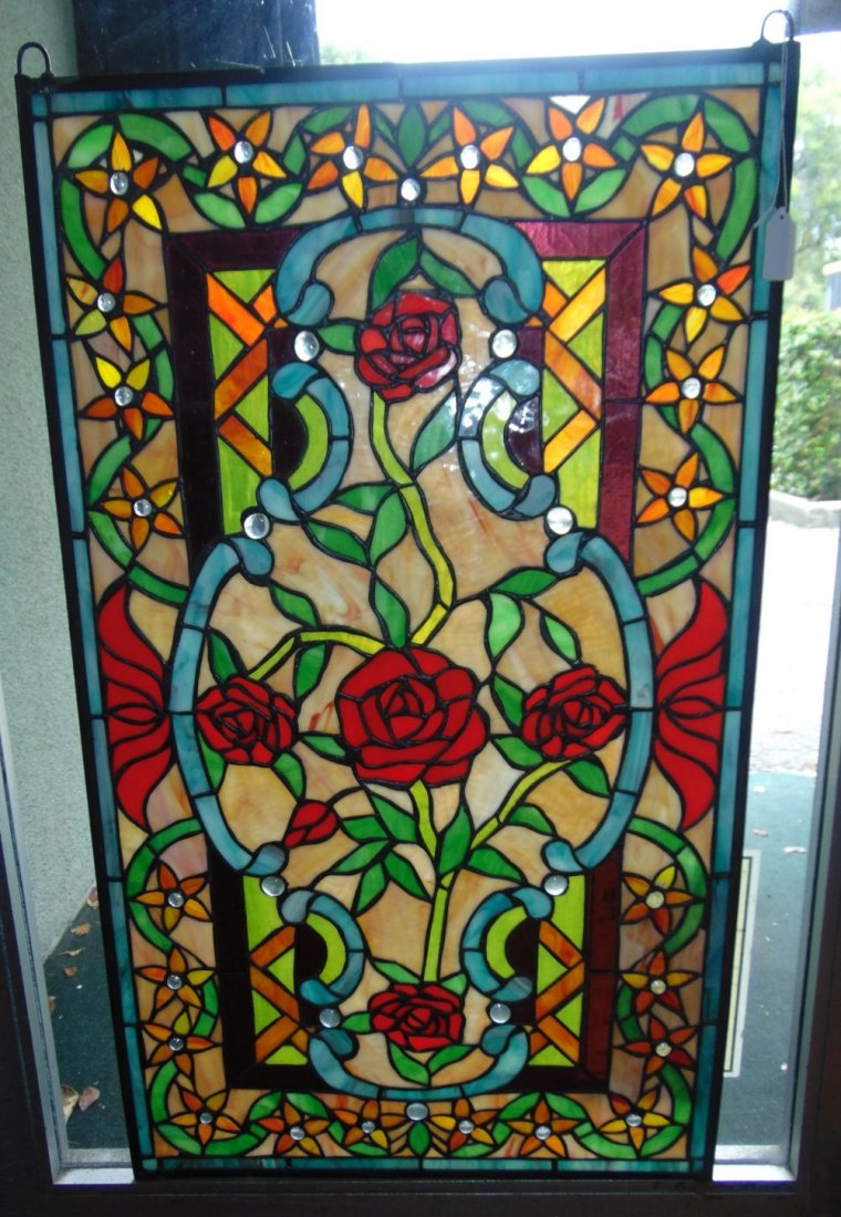 Custom Stained Glass Hanging Panel (1 of 4)