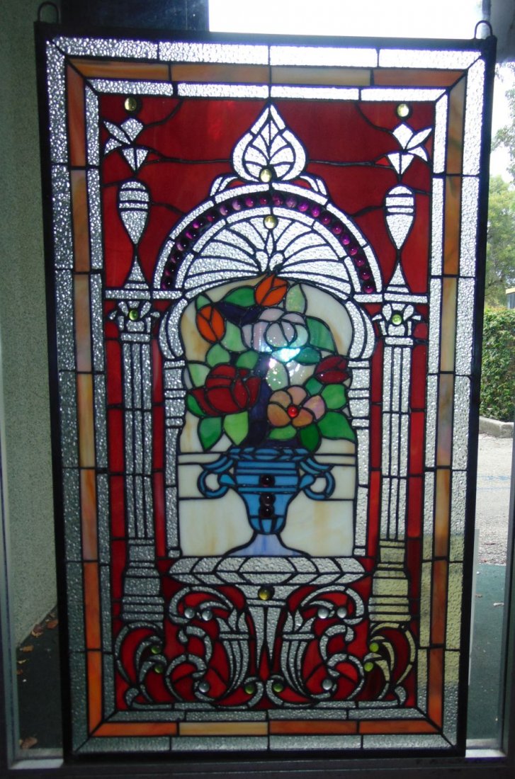 Custom Stained Glass Hanging Panel (1 of 4)