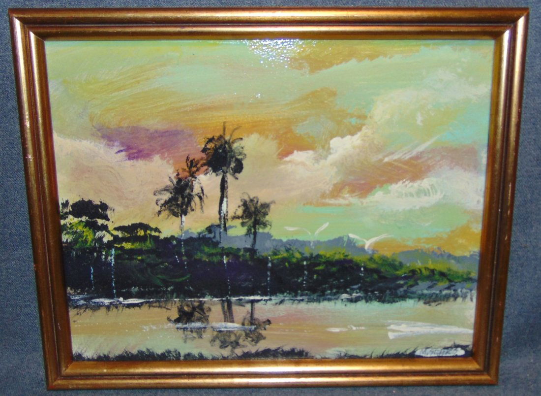 Original Florida Highwayman Painting by Michael Sears