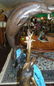 Bronze Woman and Dolphin Fountain Sculpture - 3