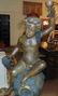 Bronze "Wine Boy" Fountain Sculpture - 4