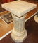 Contemporary Style Carved Marble Display Pedestal - 5