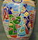 Vintage Hand Painted Satsuma Moriage Vase - 6
