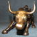 Wall Street Bronze Charging Bull Sculpture - 2