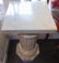 Contemporary Style Carved Marble Display Pedestal - 3