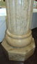 Contemporary Style Carved Marble Display Pedestal - 5