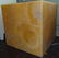 Contemporary Onyx Stone Backlit Pedestal Cube - 6