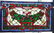 Custom Tiffany Style Stained Glass Hanging Panel