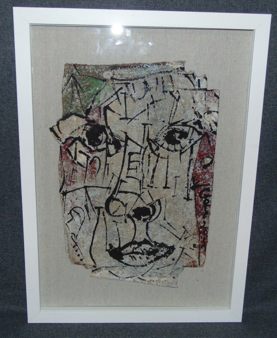 Original Contemporary Oil Painting by Alexander Gore: Original Oil Painting by Russian Artist Alexander Gore. Artist signed and Dated 2019. Framed under glass. Measures 20-1/4" tall x 15" wide. Condition is Excellent. No Damage. Starting Bid $50.