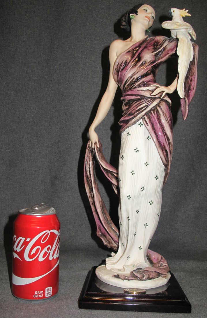 Giuseppe Armani Sculpture "Samantha": Giuseppe Armani Sculpture "Samantha". Limited Edition #1207 of 5000. Measures 18-1/2" tall. Framed Certificate of Authenticity included. Condition is Very good. No damage. Starting Bid $70.