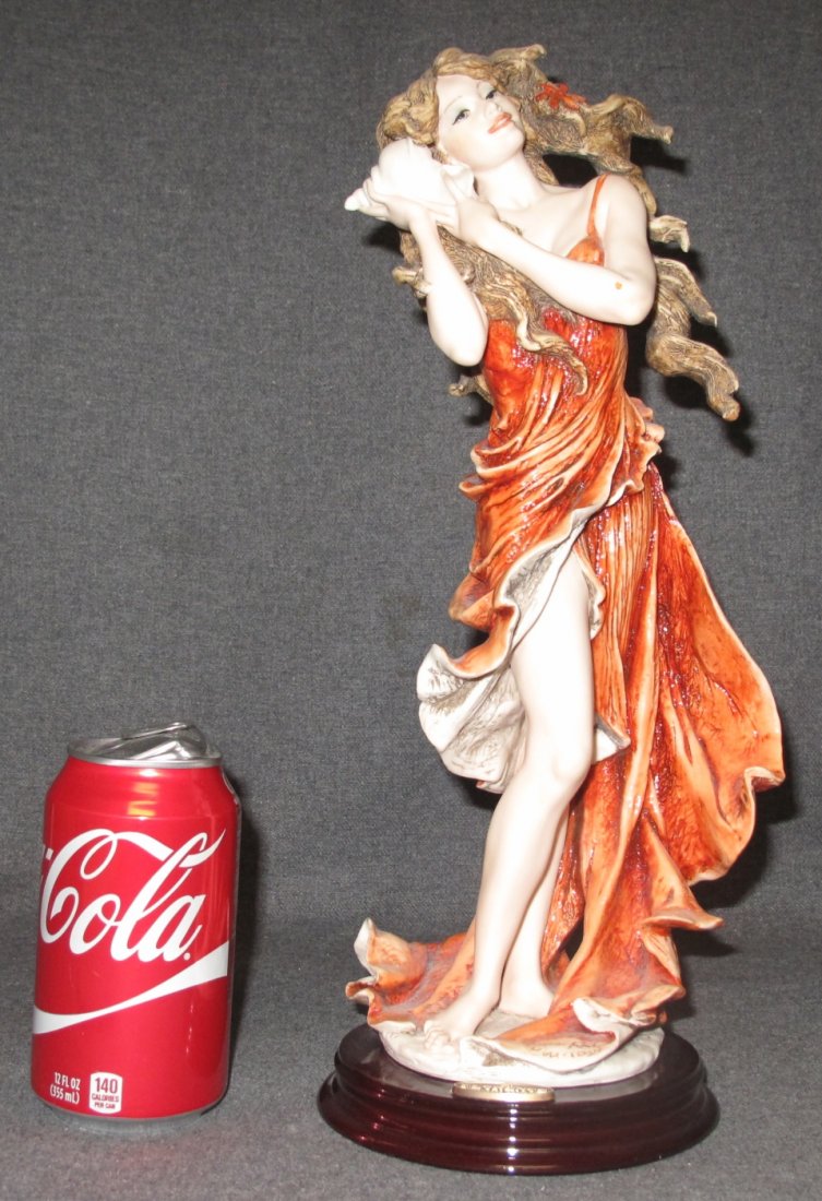 Giuseppe Armani Sculpture "Sea Song": Giuseppe Armani Sculpture "Sea Song". 1997 Limited Edition #143 of 5000. Measures 15" tall. Condition is Very good. No damage. Starting Bid $50.