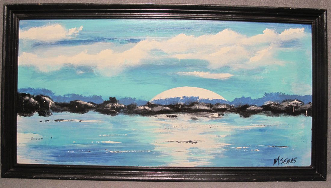 FLORIDA HIGHWAYMAN PAINTING by MICHAEL SEARS (1 of 4)