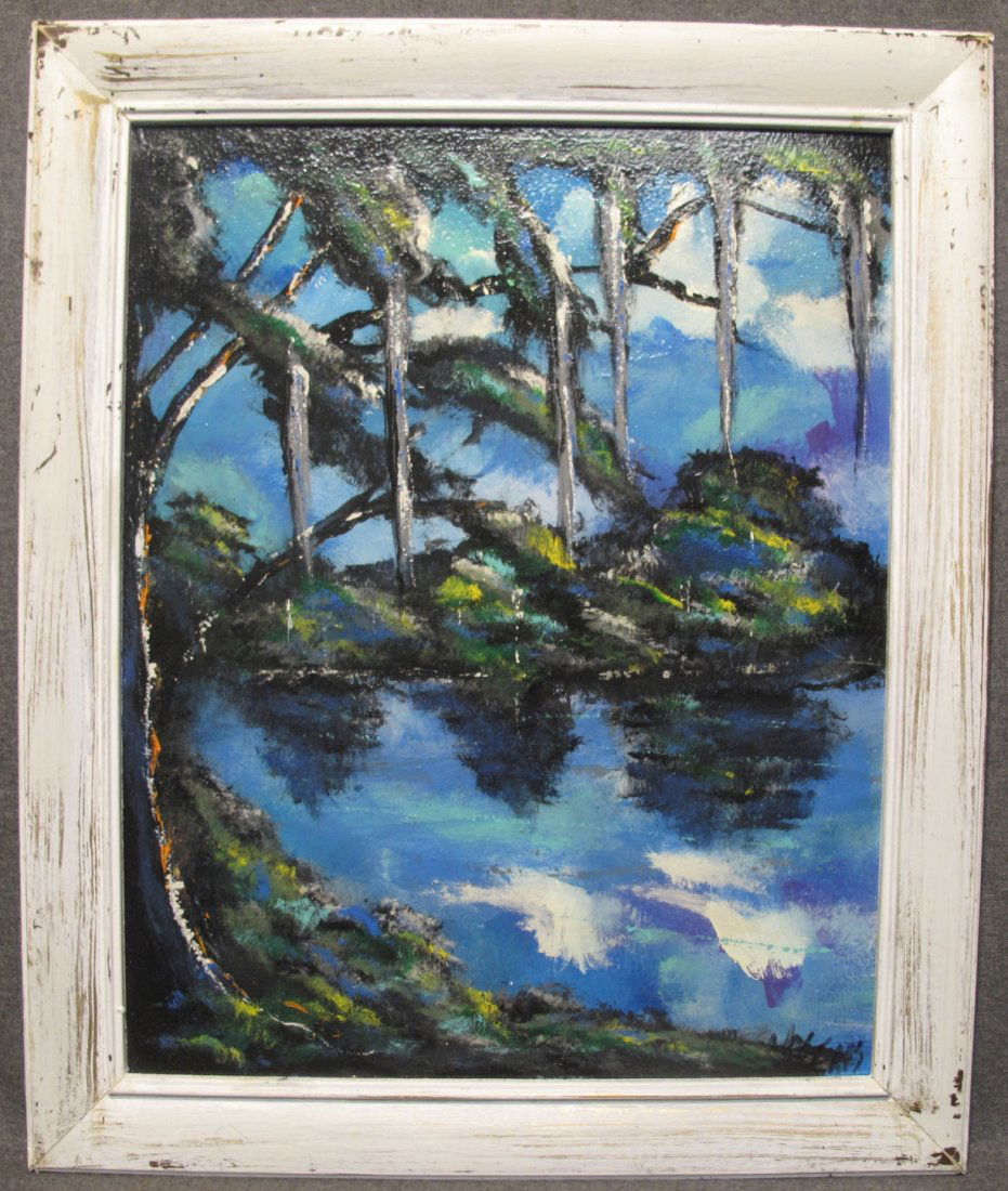 FLORIDA HIGHWAYMAN PAINTING by MICHAEL SEARS (1 of 3)