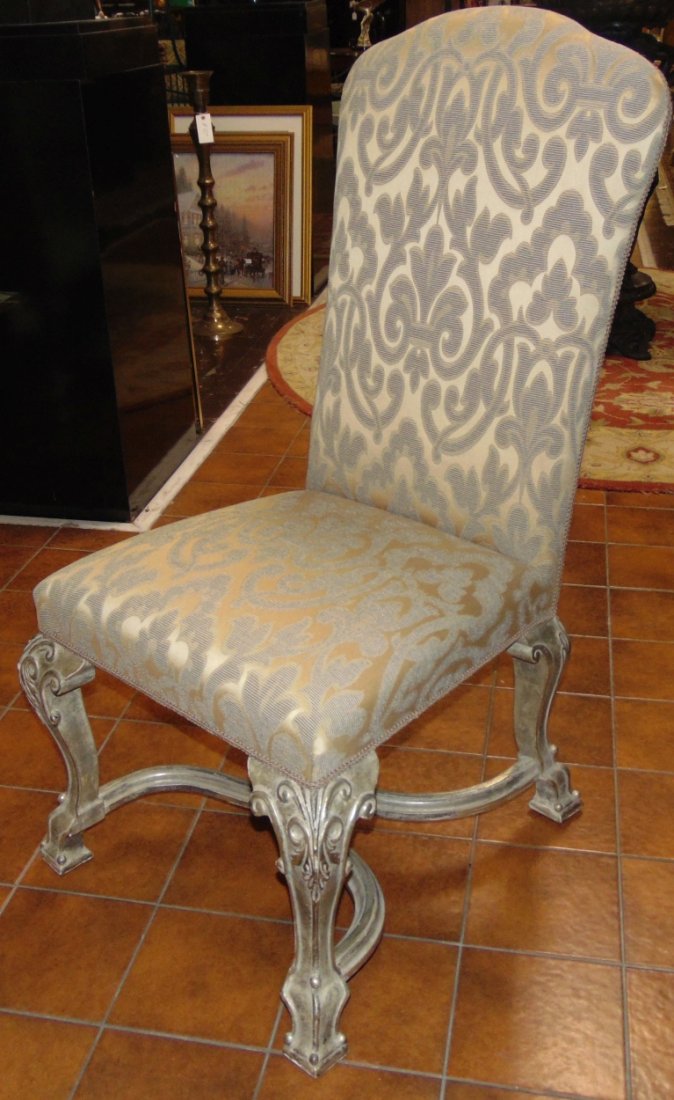 Set of 6 UPHOLSTERED DINING CHAIRS (1 of 3)