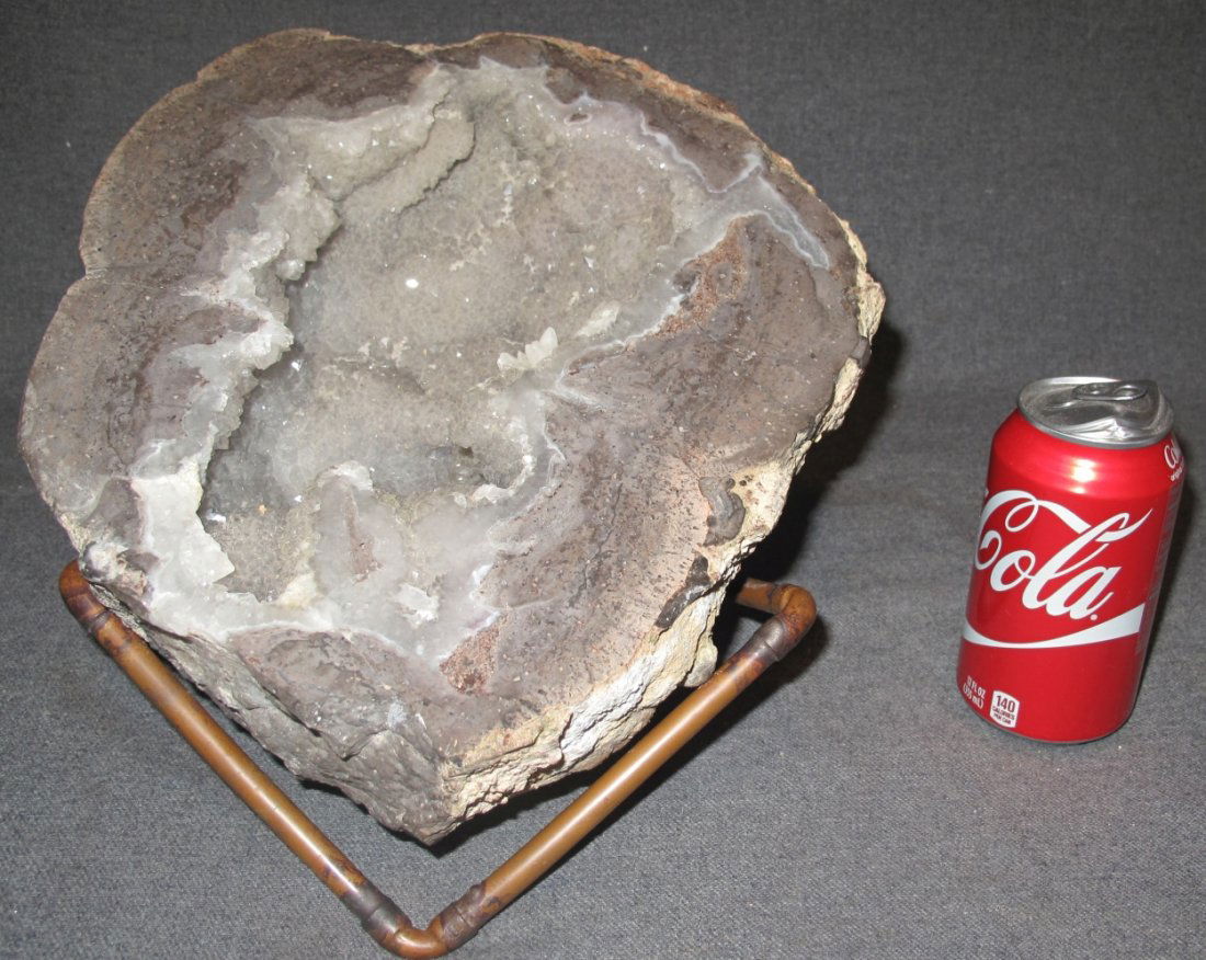 LARGE QUARTZ GEODE CLUSTER (1 of 8)