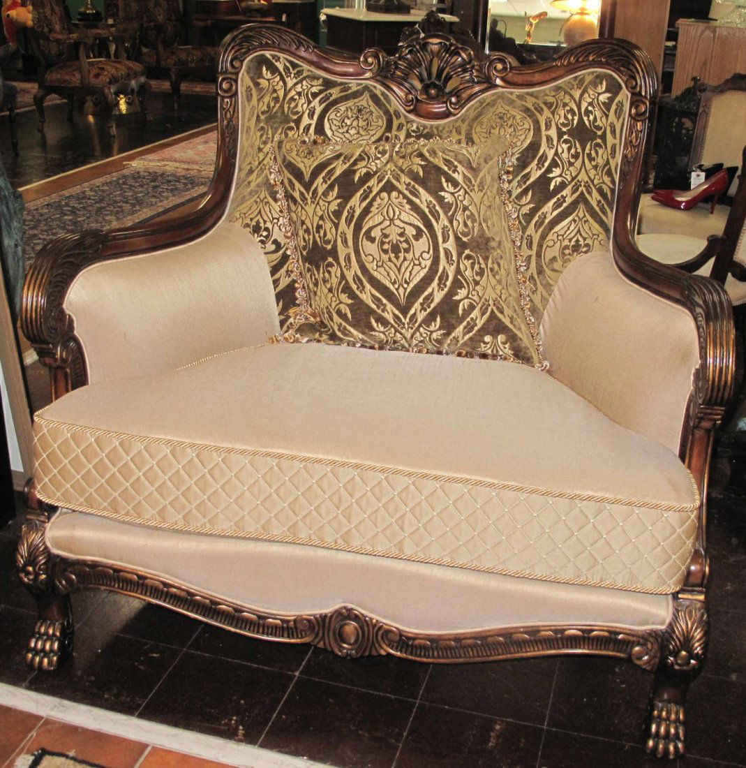 AICO "CHATEAU BEAUVAIS" OVER SIZED LOUNGE CHAIR (1 of 6)