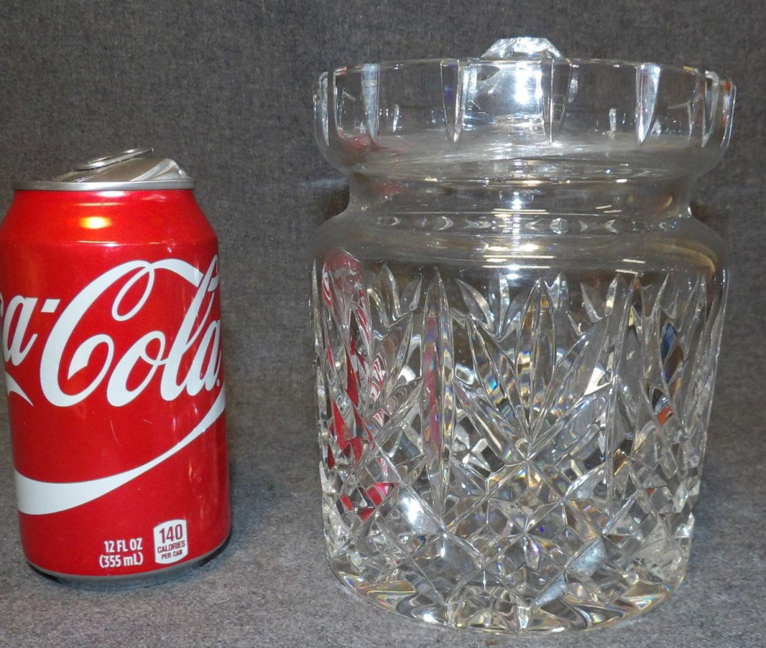 WATERFORD CRYSTAL "LISMORE" BISQUIT JAR (1 of 5)