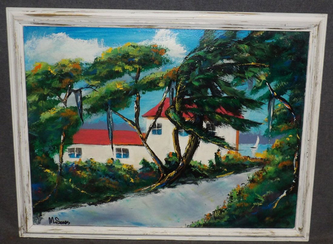 FLORIDA HIGHWAYMAN PAINTING by MICHAEL SEARS (1 of 5)