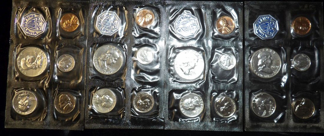 4 US PROOF SETS 1959 (1 of 3)