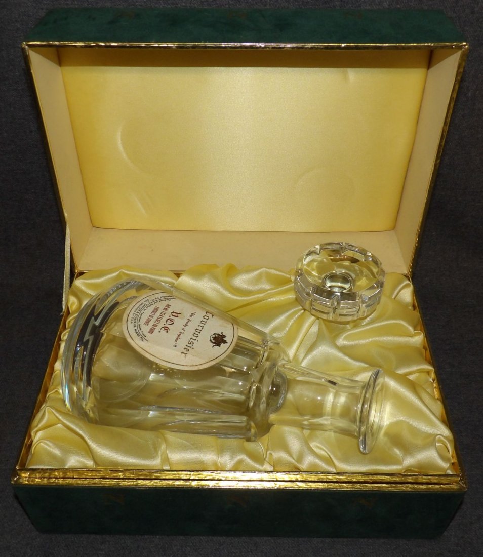 COURVOISIER BACCARAT CRYSTAL DECANTER (1 of 4)