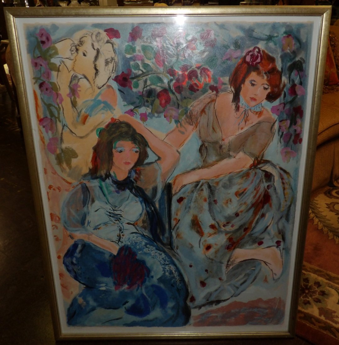 LEA AVIZEDEK (Israeli, 20th Century) SERIGRAPH (1 of 4)