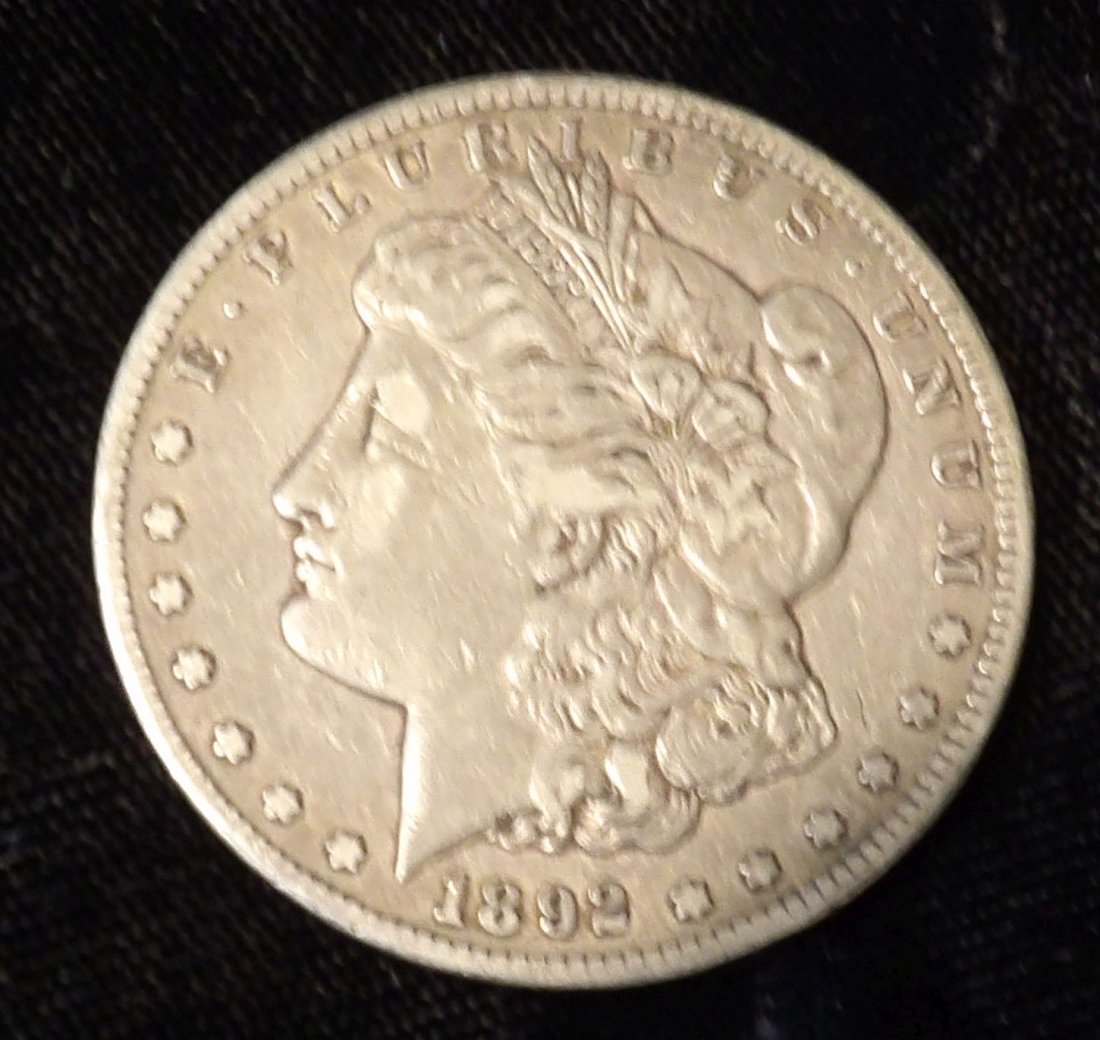 1892 CARSON CITY US SILVER DOLLAR (1 of 2)