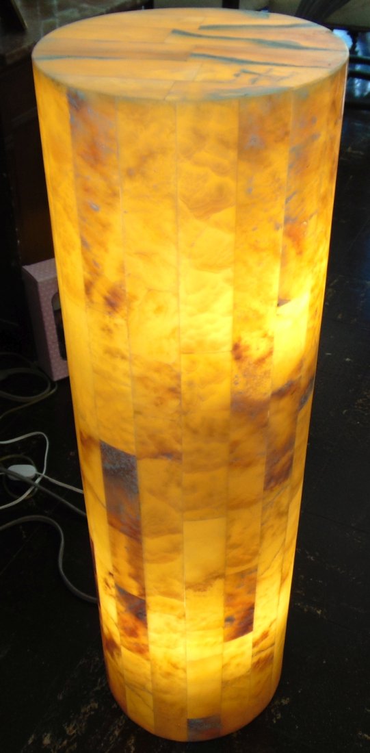 ONYX STONE BACKLIT PEDESTAL (1 of 8)