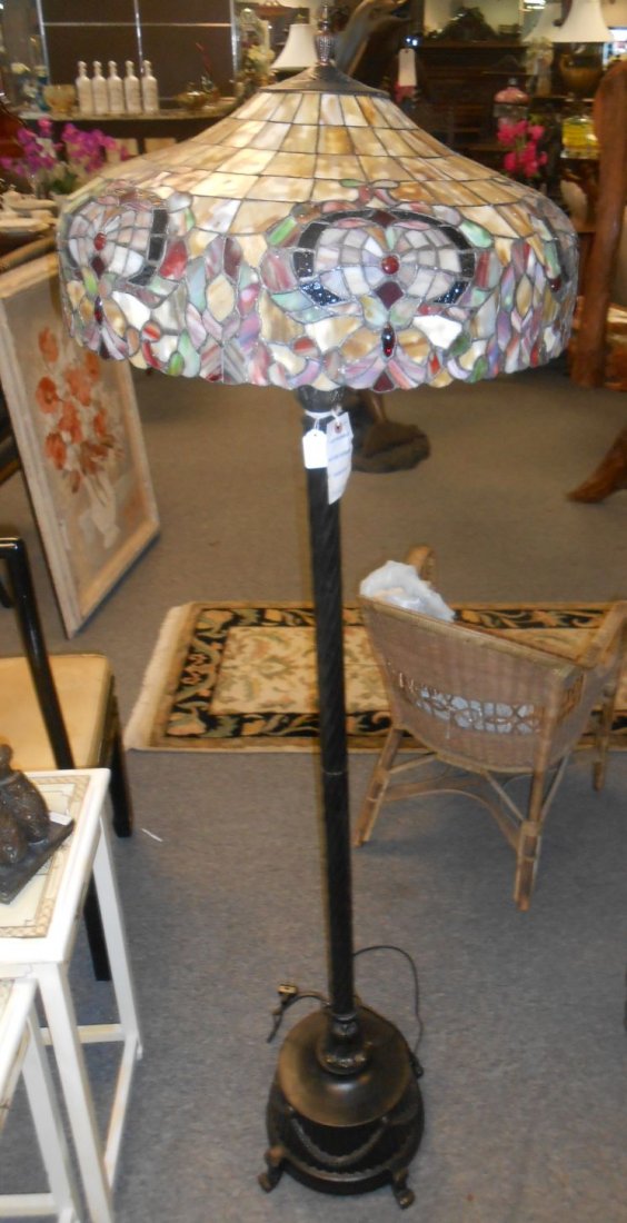 Stained Glass Floor Lamp (1 of 3)