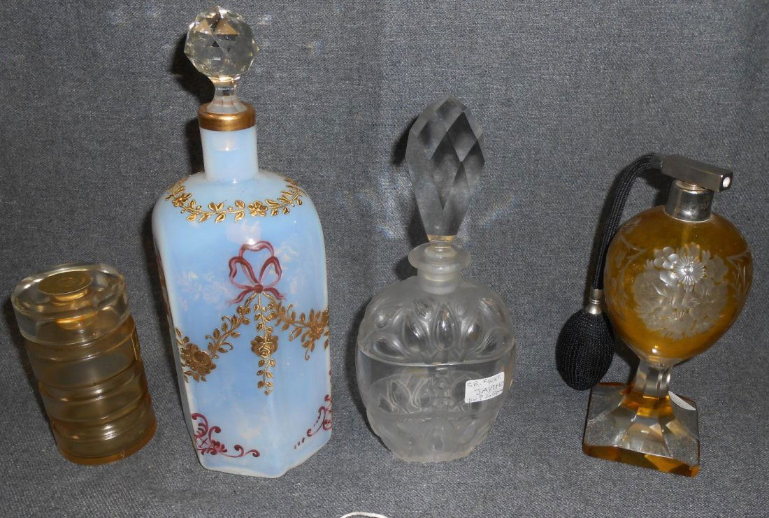 Lot of 4 Misc Perfume Bottles (1 of 2)