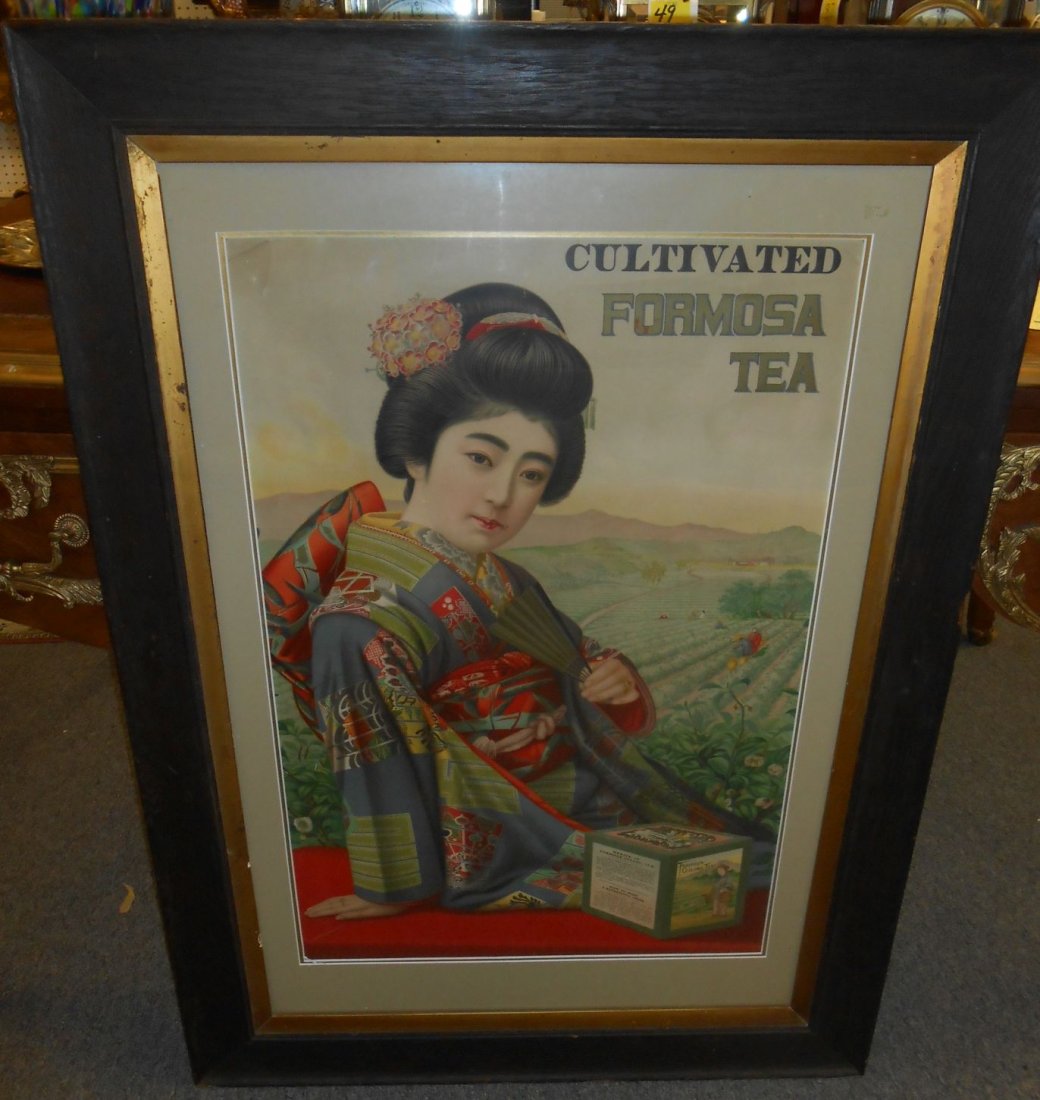Vintage Formosa Tea Poster (1 of 2)