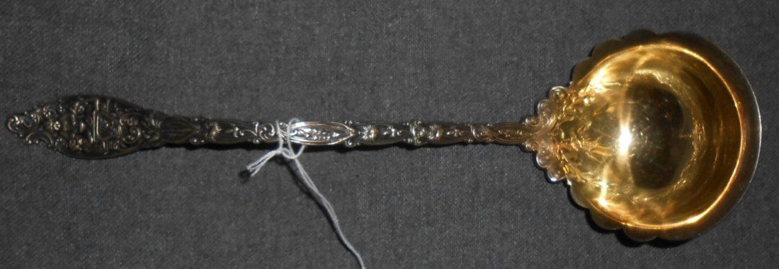 Large Ornate Sterling Silver Spoon by E.P.Roberts (1 of 3)