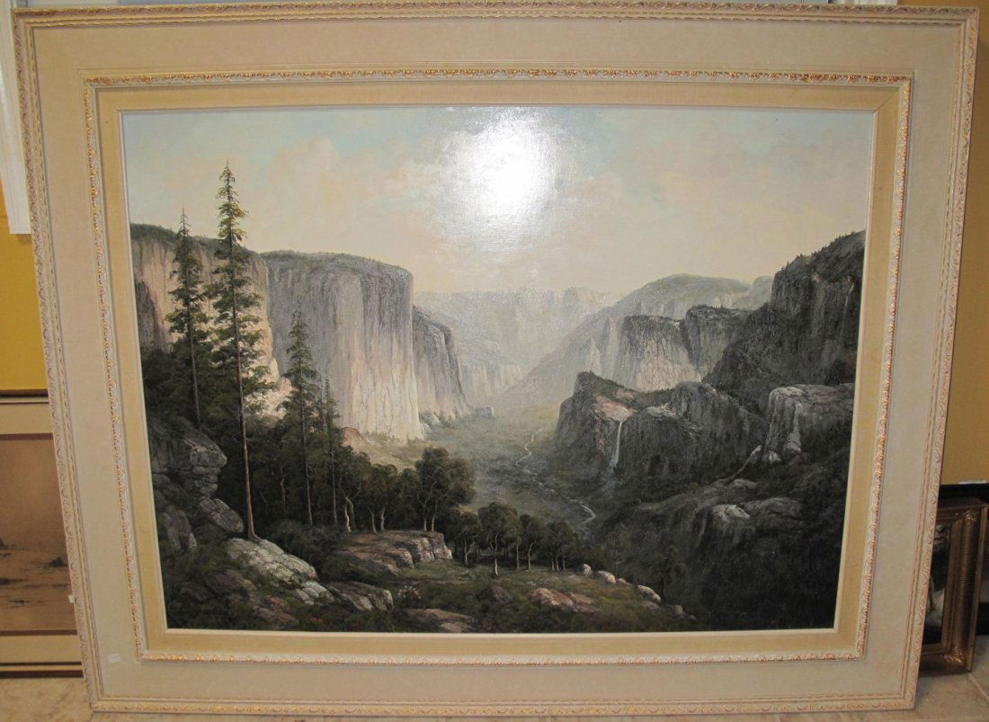 Original Oil Painting by Ponthier (1 of 6)