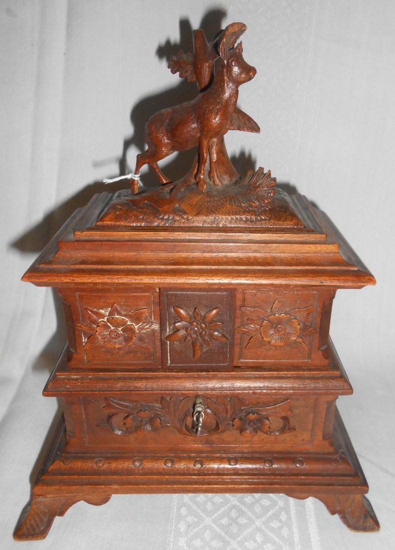 Antique Black Forest Box (1 of 7)
