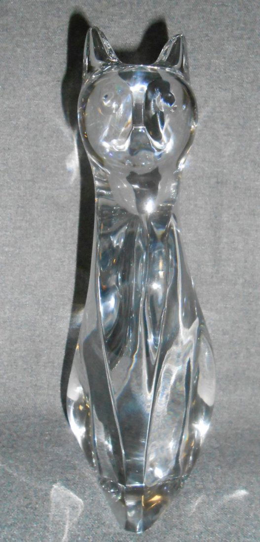 Rare Baccarat Crystal Cat by R.Rigot (1 of 10)