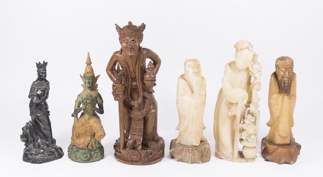 6 Various Asian Figures (1 of 8)