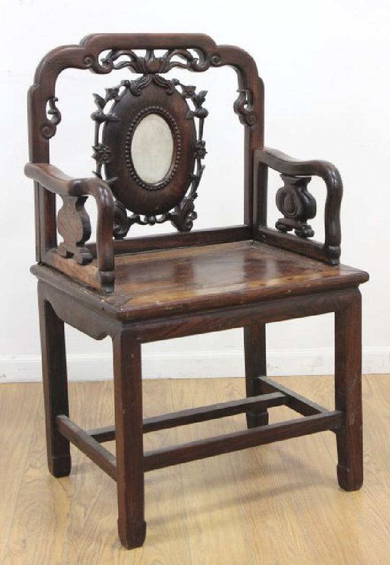 Chinese Hardwood Scholar's Chair (1 of 3)