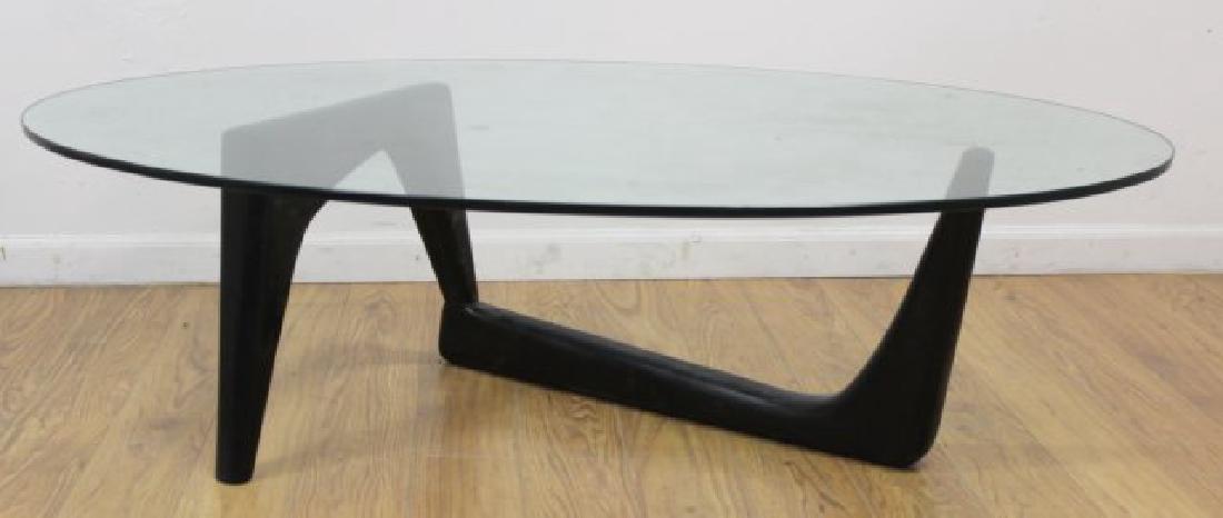 Modernist 50s Ebonized Walnut Coffee Table (1 of 2)
