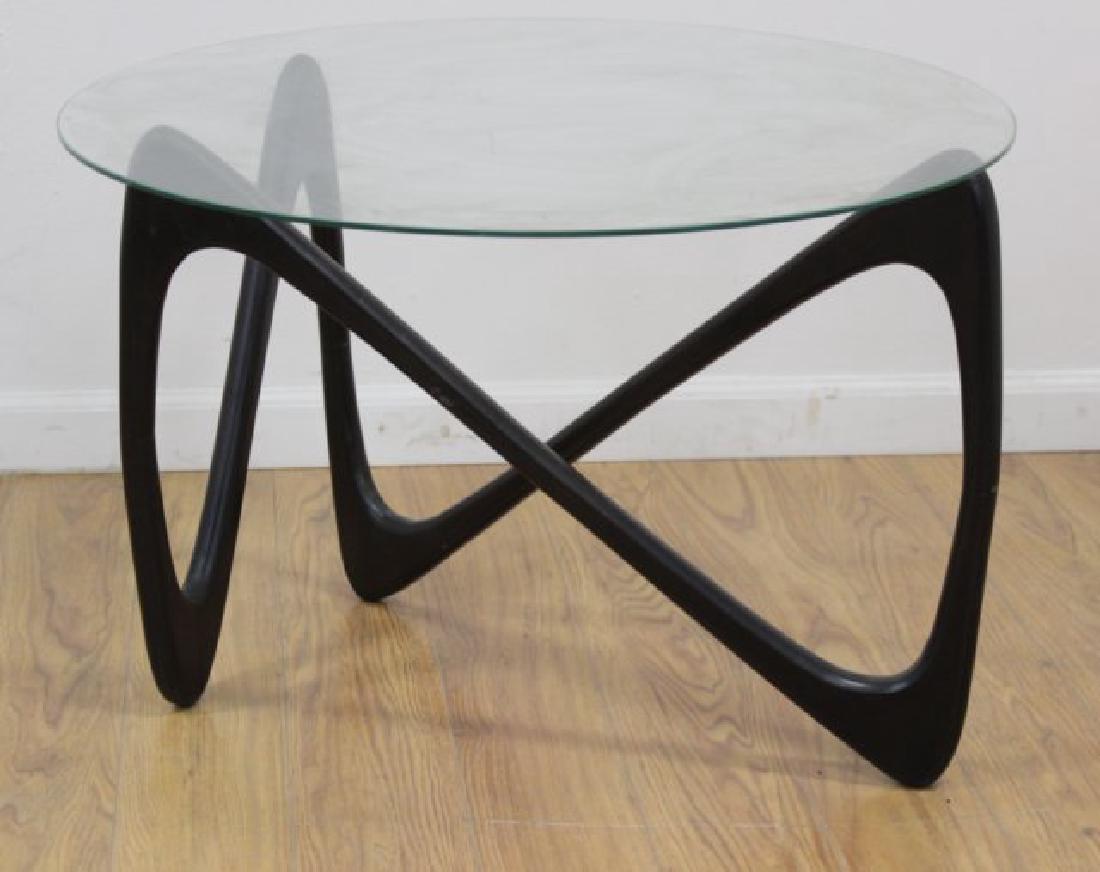 Amorphic 50s Ebonized Coffee Table (1 of 2)