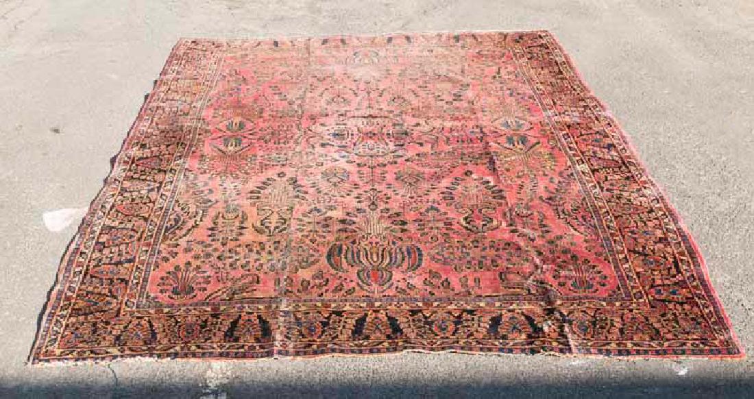 Red Sarouk Rug/Carpet (1 of 6)