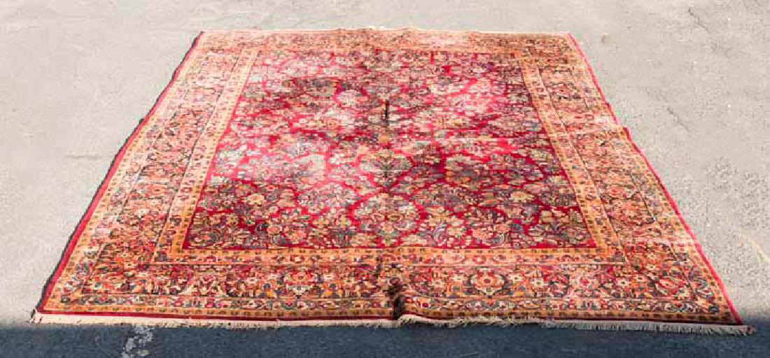 Red Sarouk Rug/Carpet (1 of 5)