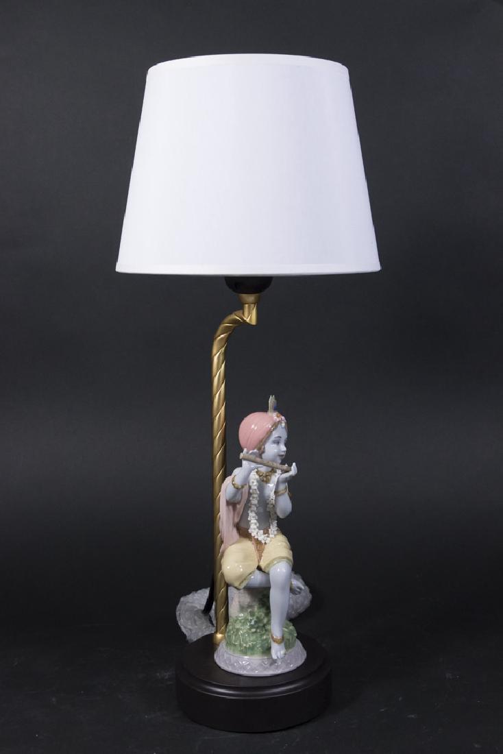 Lladro Lord Krishna Lamp (1 of 6)