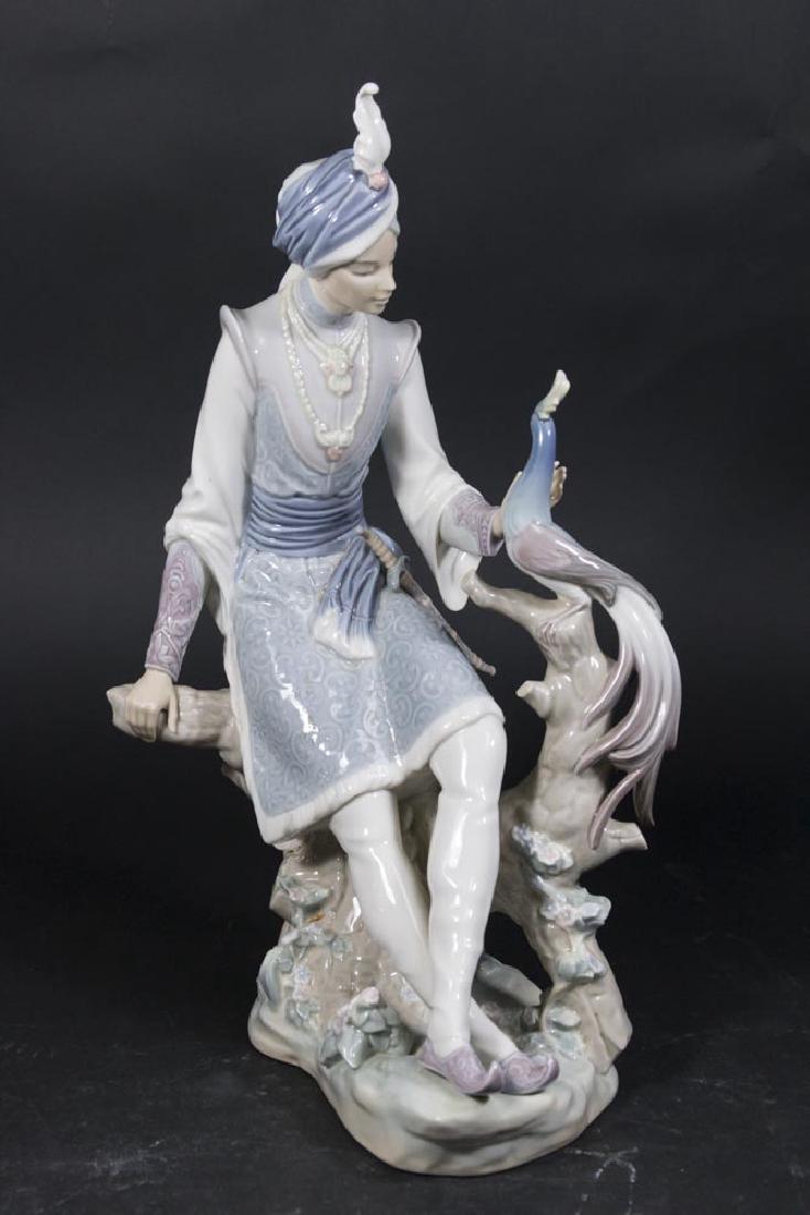 Lladro "The Arabian Nights" Figure: Approx. 19" H. In original box.