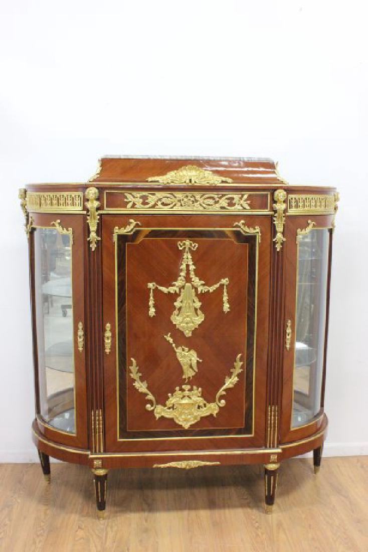 Large Louis XVI Style Bronze Mounted Cabinet (1 of 5)