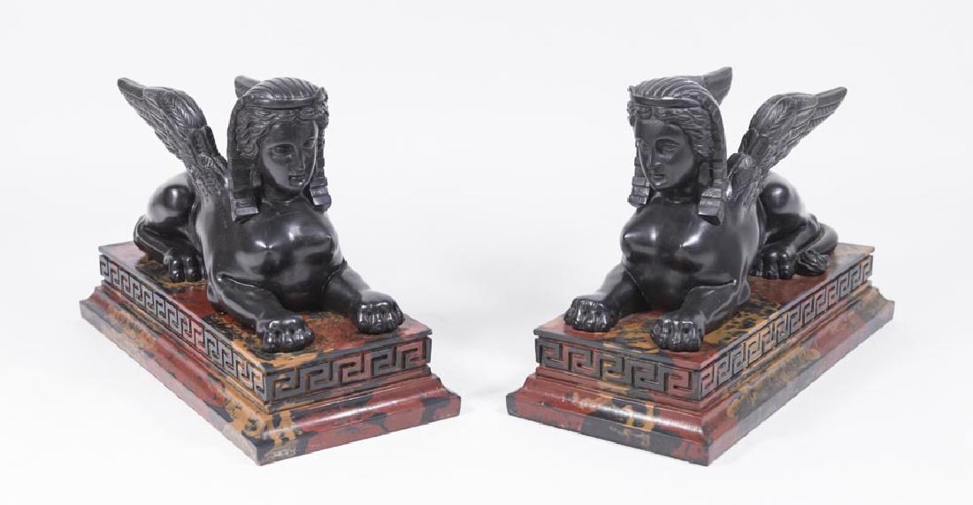 Pair Sphynx Garnitures (1 of 5)