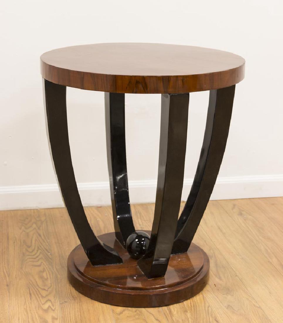 Art Deco Style Round Side Table (1 of 3)