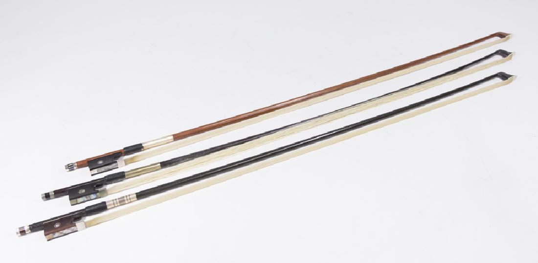 Presto Ovation & 2 Londoner Nickel Violin Bows (1 of 7)