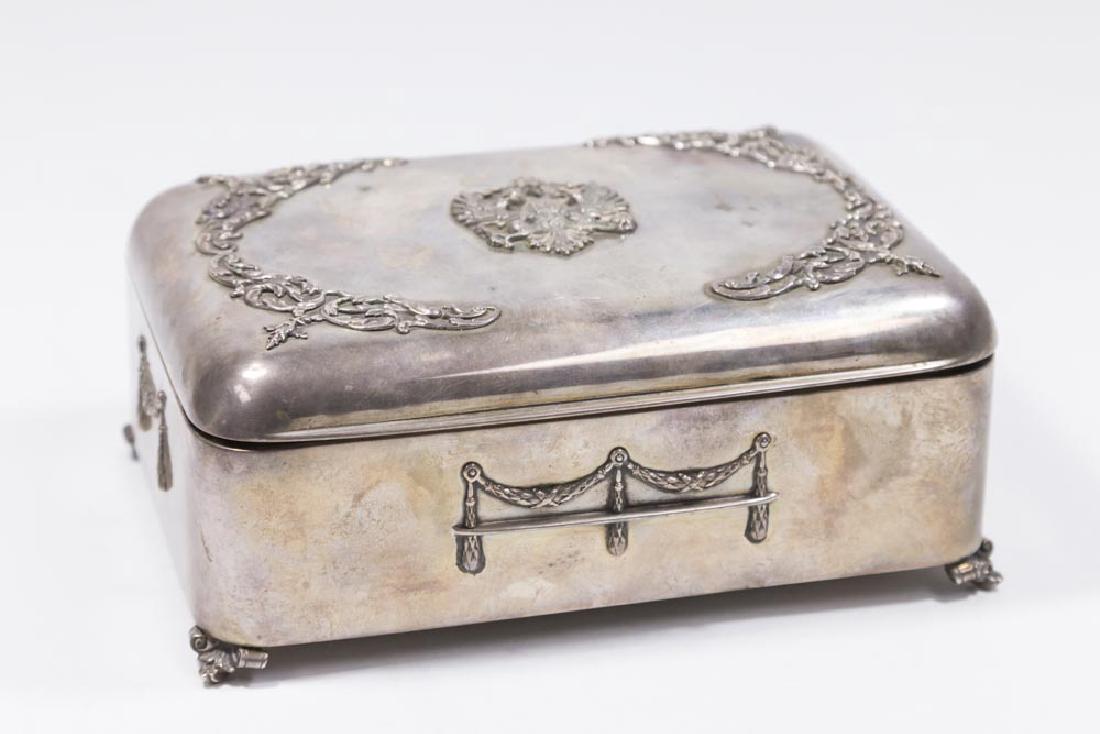 Continental Silver Humidor Box (1 of 5)