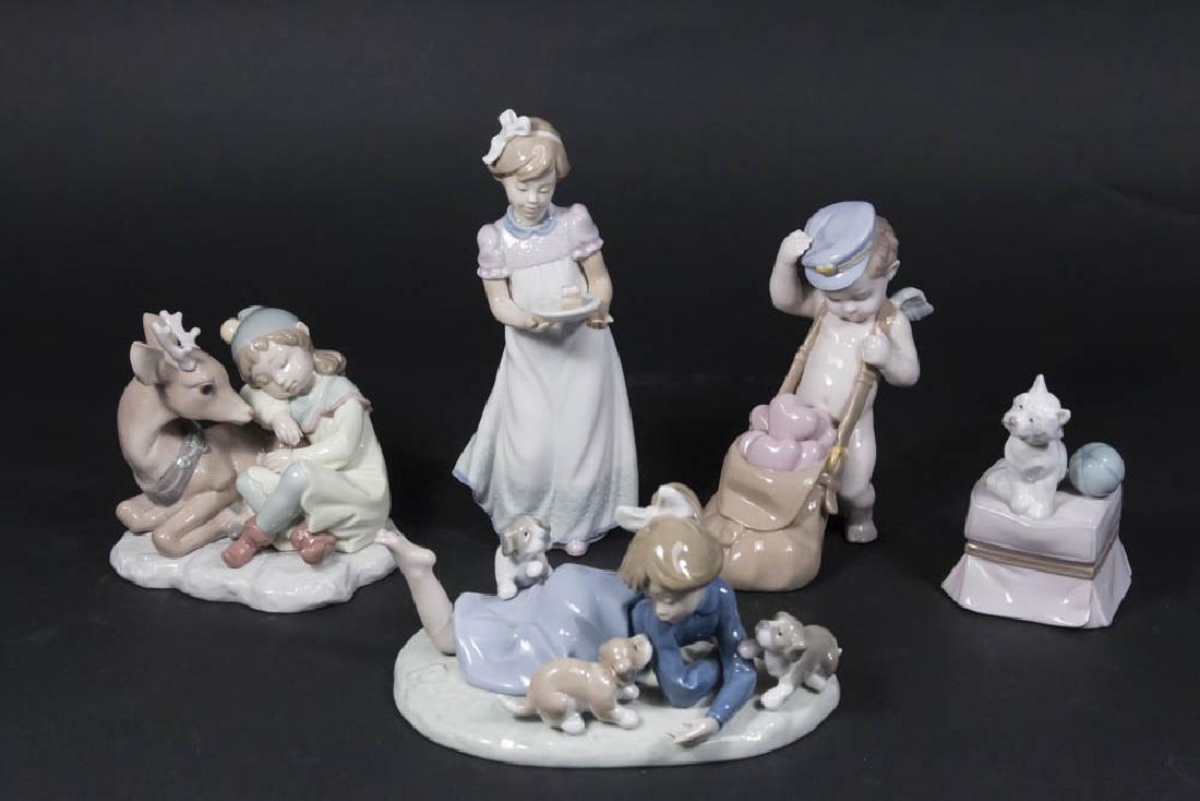 5 Lladro Figures (1 of 5)