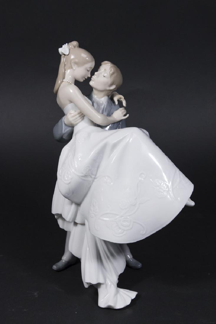 Lladro "The Happiest Day" Figure: 100829. Originally sells for $700. Approx. 10 3/4" H x 6 3/4" W. Restored.