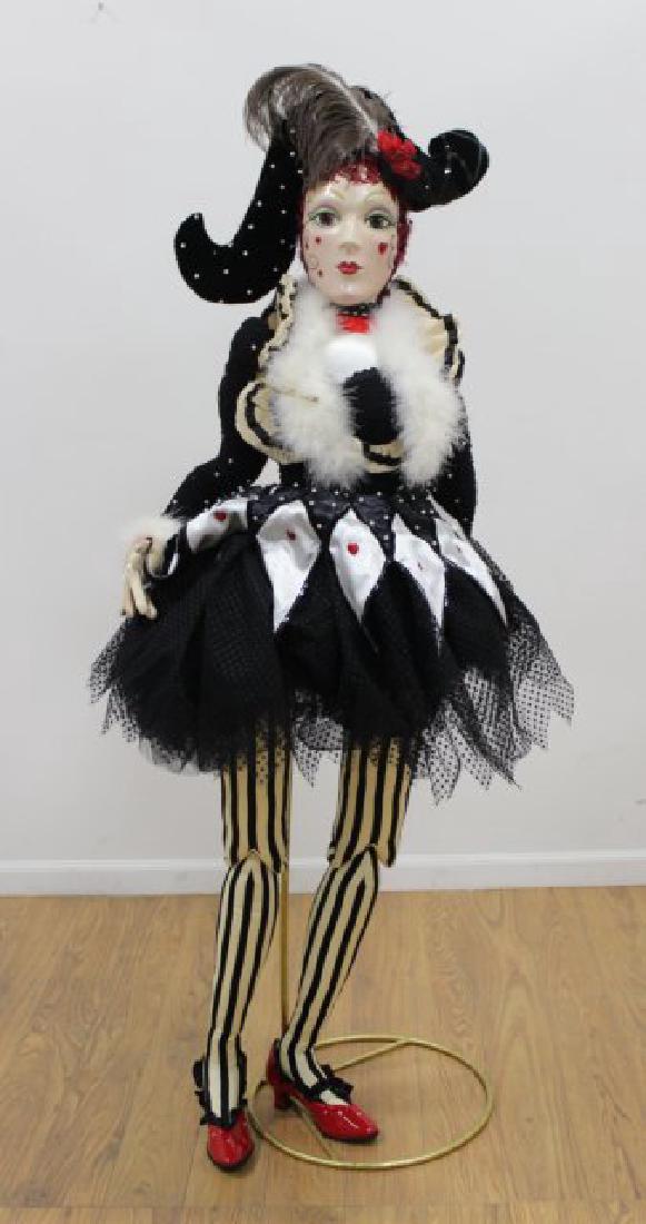 Life-Size Standing Doll on Stand: Life-Size Standing Doll on Stand